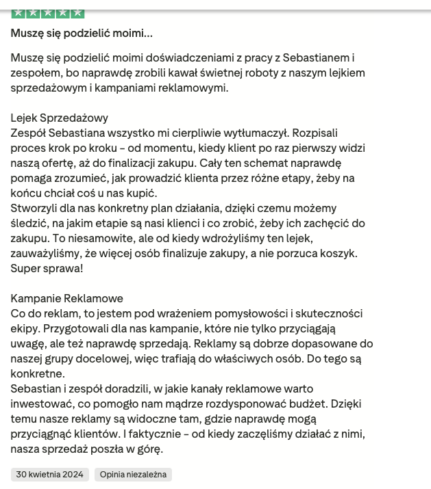 Zrzut ekranu z opinią – 2025-10-08 14:54:57